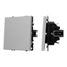 Механизм звонкового выключателя SWT-NOBE-MKR1-SFPL-IS (230V, 10A) (Arlight, Никель)