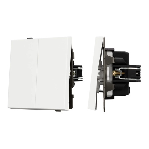Механизм выключателя управления шторами SWT-TENDO-MKR2-SFPL-WH (230V, 10A) (Arlight, -)