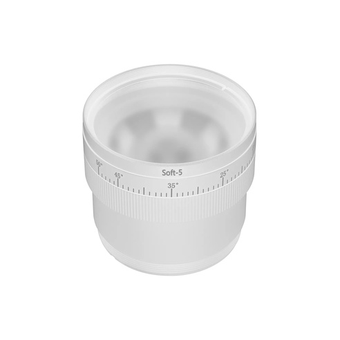 Насадка с изменяемым углом LGD-ARTIFACT-ZOOMLENS-R65 (WH, 10-50 deg) (Arlight, Металл)