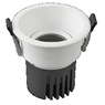 Светильник MS-FLOW-BUILT-R85-12W Warm3000 (WH, 55 deg, 230V) (Arlight, IP20 Металл, 5 лет)