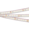 Лента светодиодная RTW 2-5000PGS 24V Warm 2x (3528, 600 LED, LUX) (Arlight, 9.6 Вт/м, IP67)