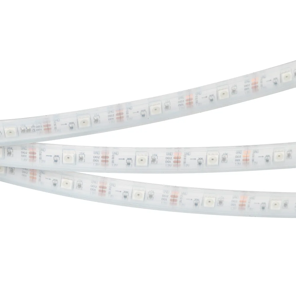 Лента светодиодная SPI-5000P-RAM 12V RGB (5060, 150 LED x1) (Arlight, Закрытый, IP66)