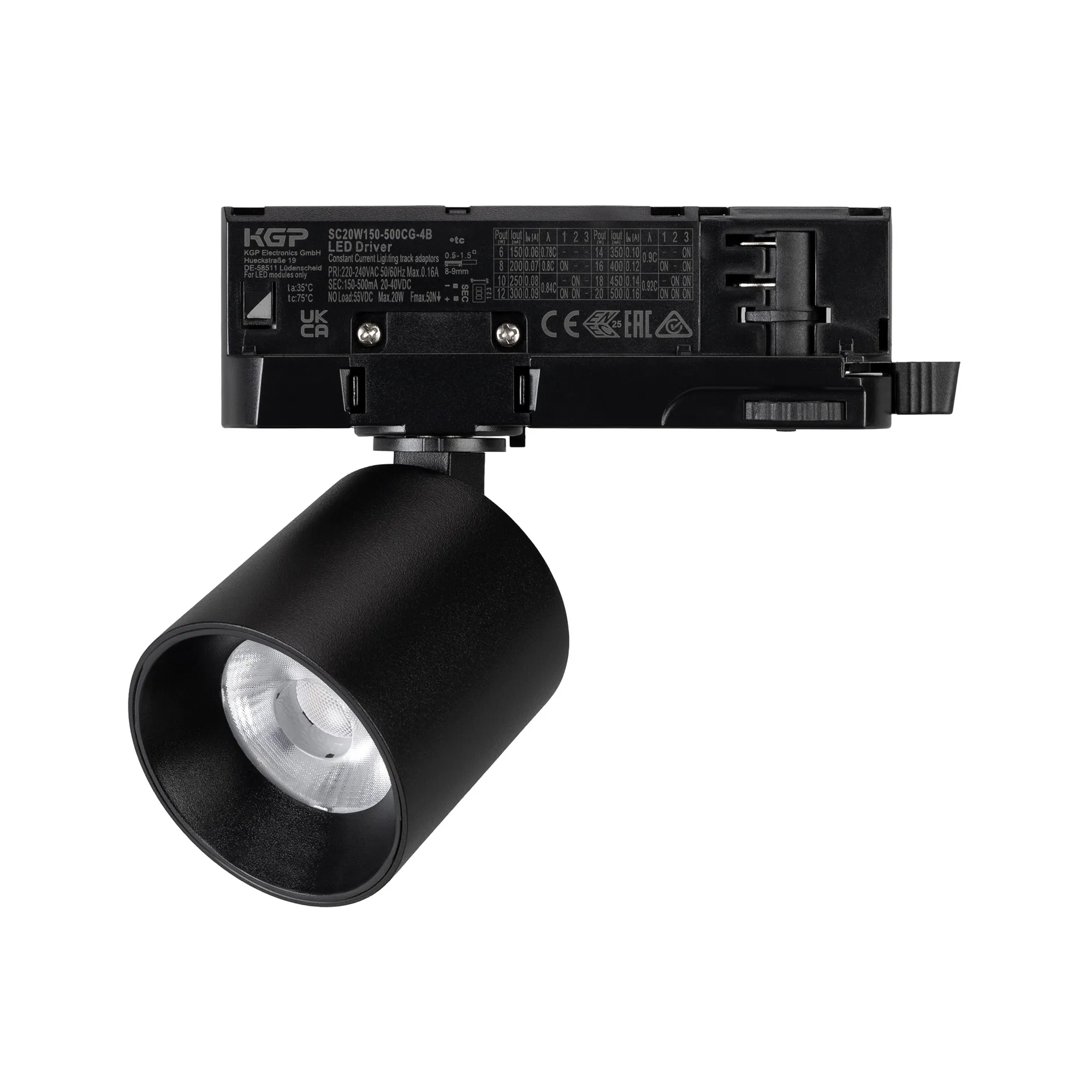 Светильник LGD-DYKE-4TR-R60-8W Day4000 (BK, 50 deg, 230V) (Arlight, IP20 Металл, 5 лет)