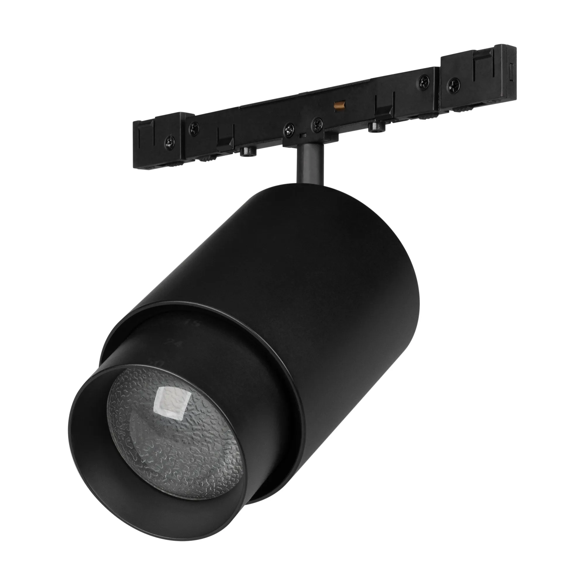 Светильник MAG-MICROCOSM-SPOT-ZOOM-R38-5W Warm3000 (BK, 10-55 deg, 24V) (Arlight, IP20 Металл, 5 лет) - изображение товара