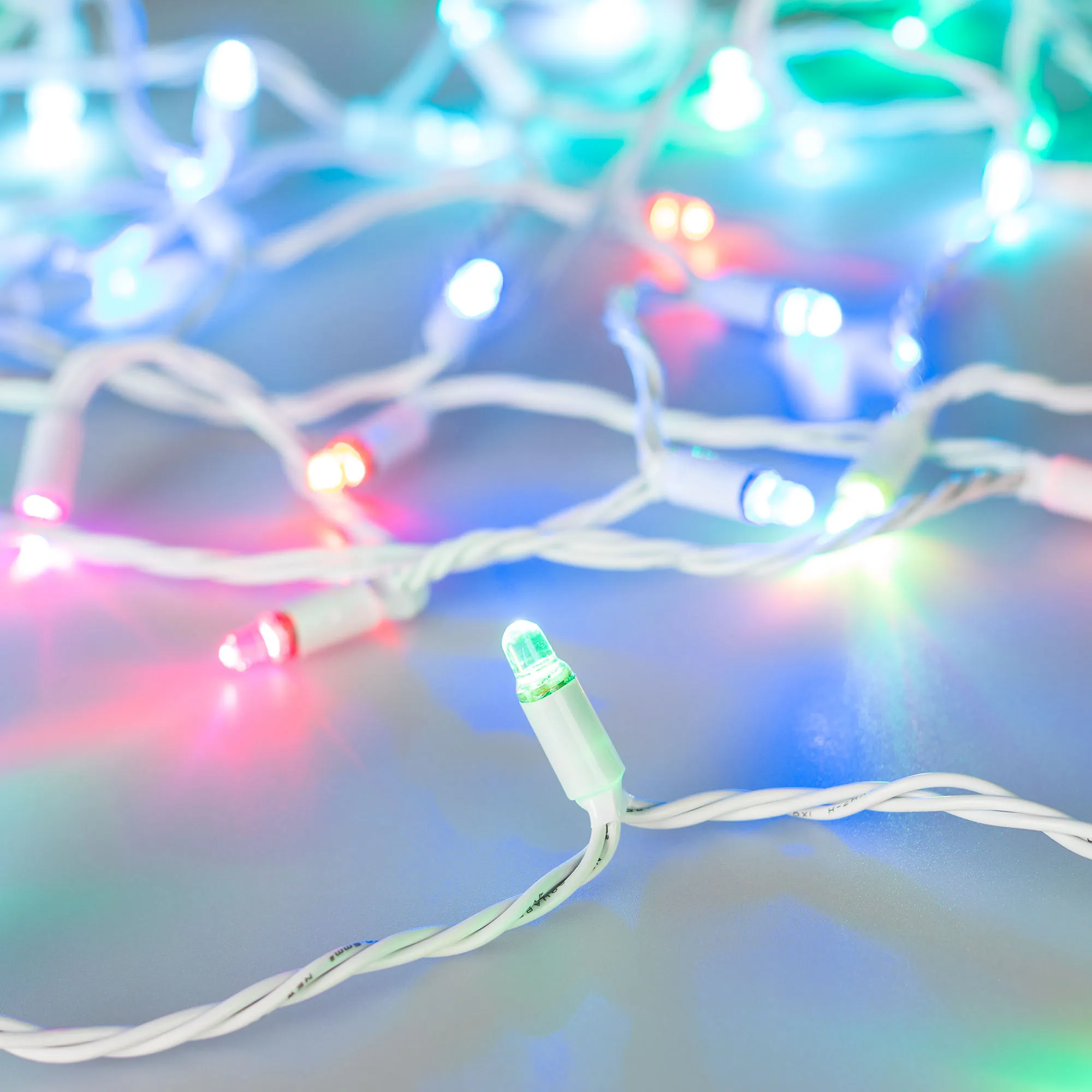 Светодиодная гирлянда ARD-STRING-CLASSIC-15000-WHITE-100LED-LIVE RGB-SPI (12V, 53W) (Ardecoled, IP65) - изображение товара