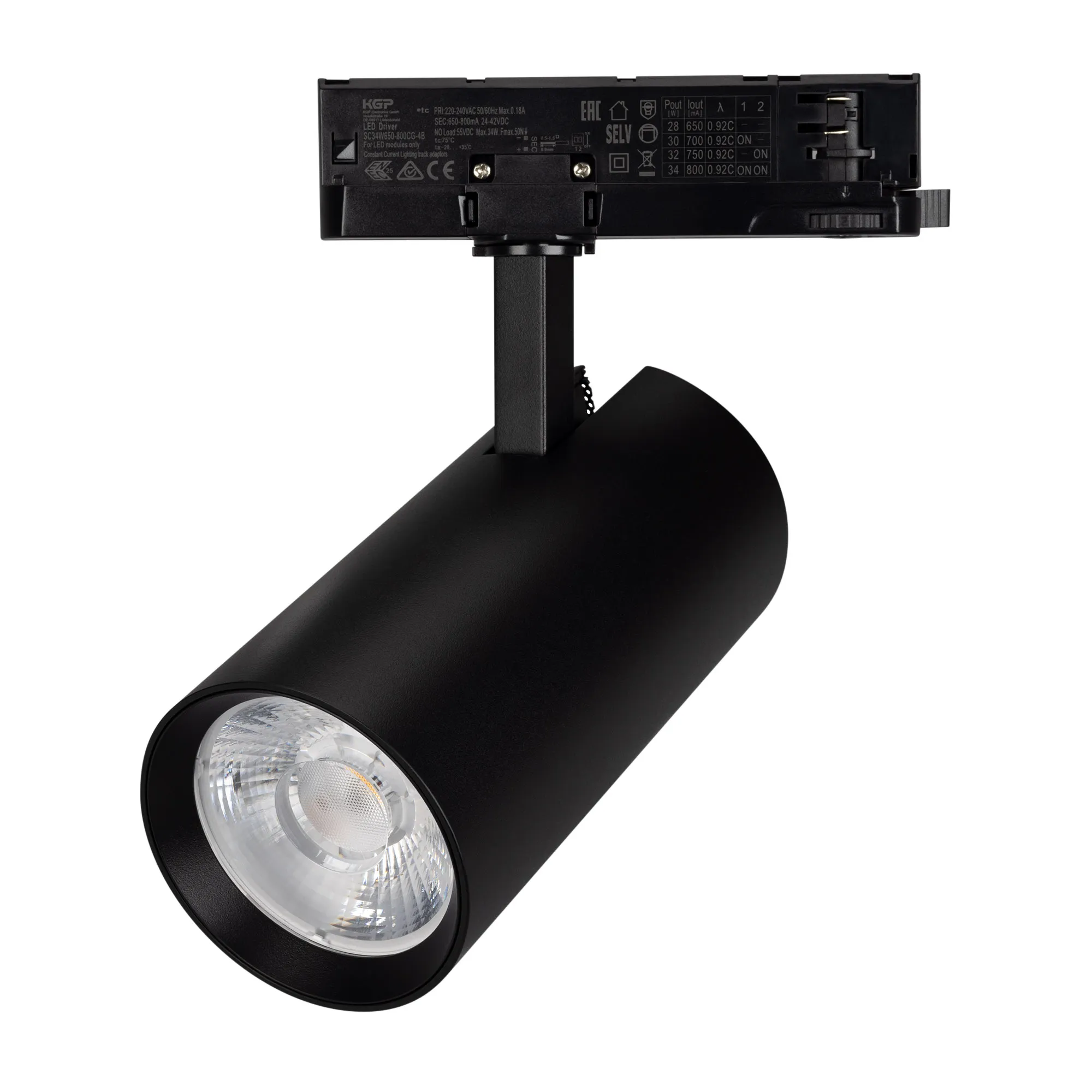 Светильник LGD-GERA-4TR-R90-30W Day4000 (BK, 15 deg, 230V) (Arlight, IP20 Металл, 5 лет)