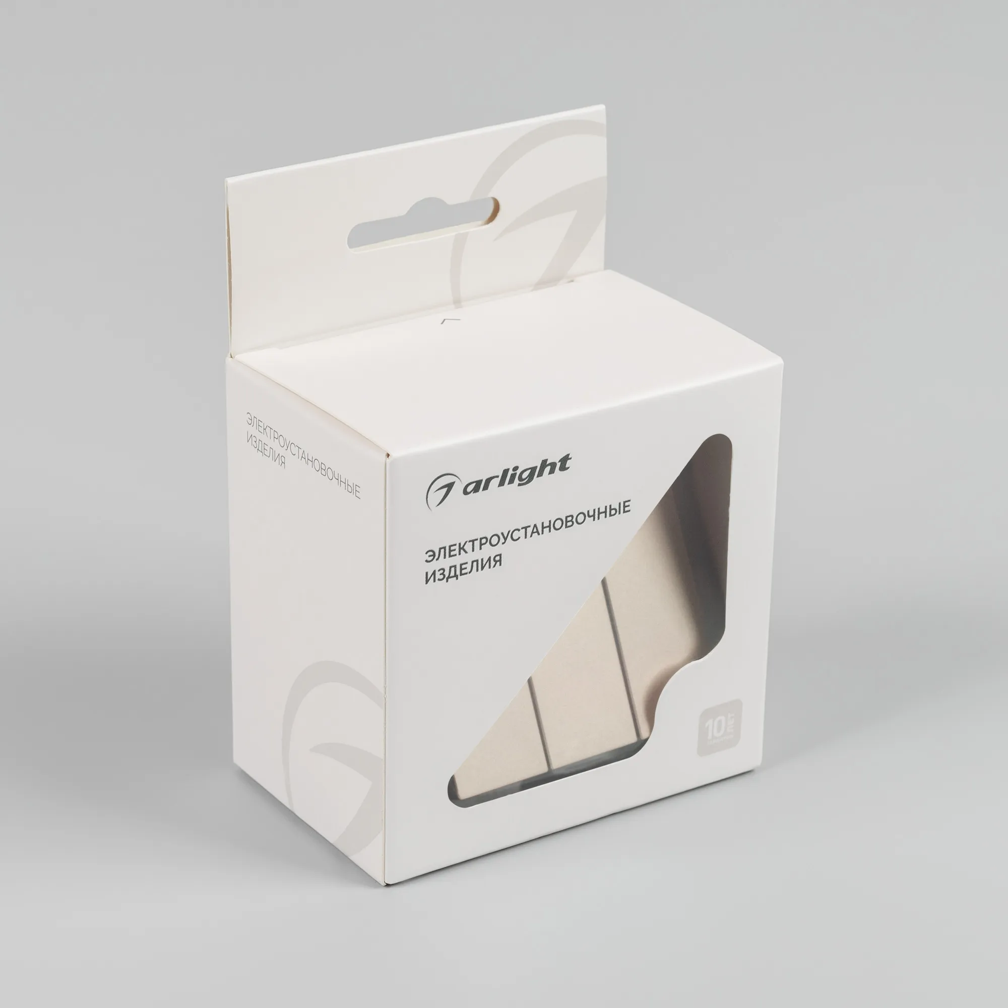 Механизм выключателя трехклавишный непроходной SWT-MK03-PL-GD-V (250V, 10A) (Arlight, -)