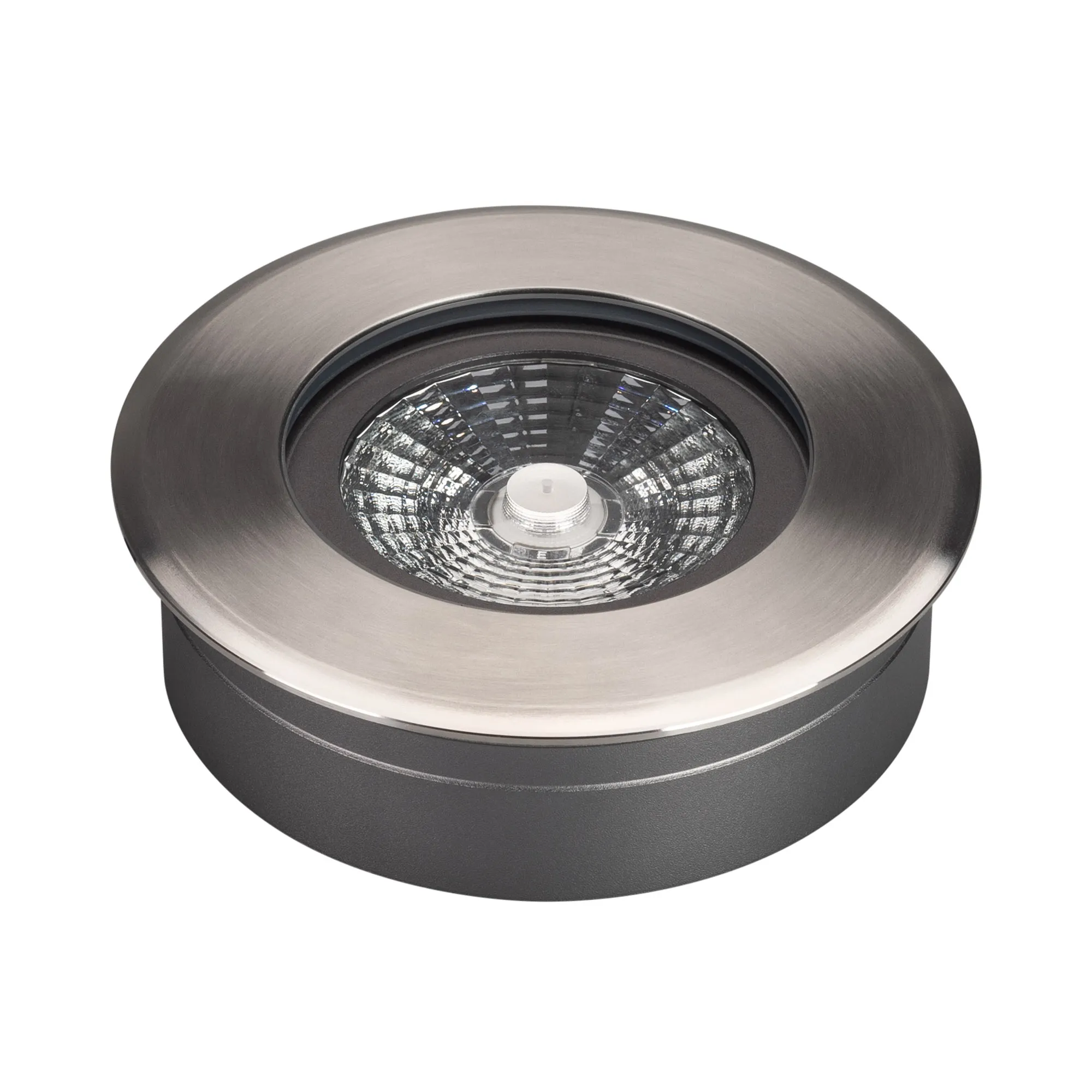 Светильник ART-GROUND-SLIM-R130-9W Warm3000 (SL, 30 deg, 24V) (Arlight, IP67 Металл, 3 года) - изображение товара