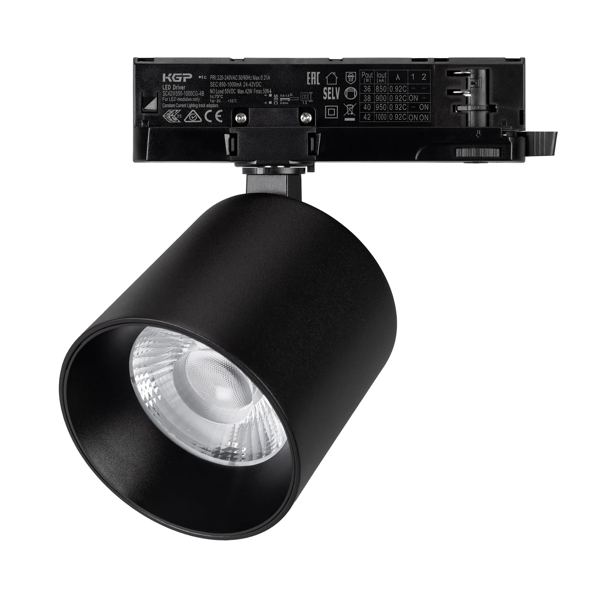 Светильник LGD-DYKE-4TR-R100-36W Day4000 (BK, 50 deg, 230V, TRIAC) (Arlight, IP20 Металл, 5 лет)