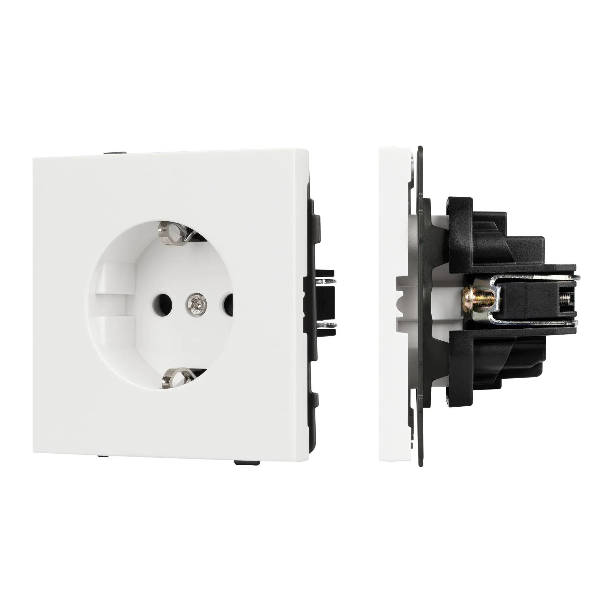 Механизм электрической розетки SCT-TENDO-MEU1-SFPL-WH (230V, 16A) (Arlight, -) - изображение товара