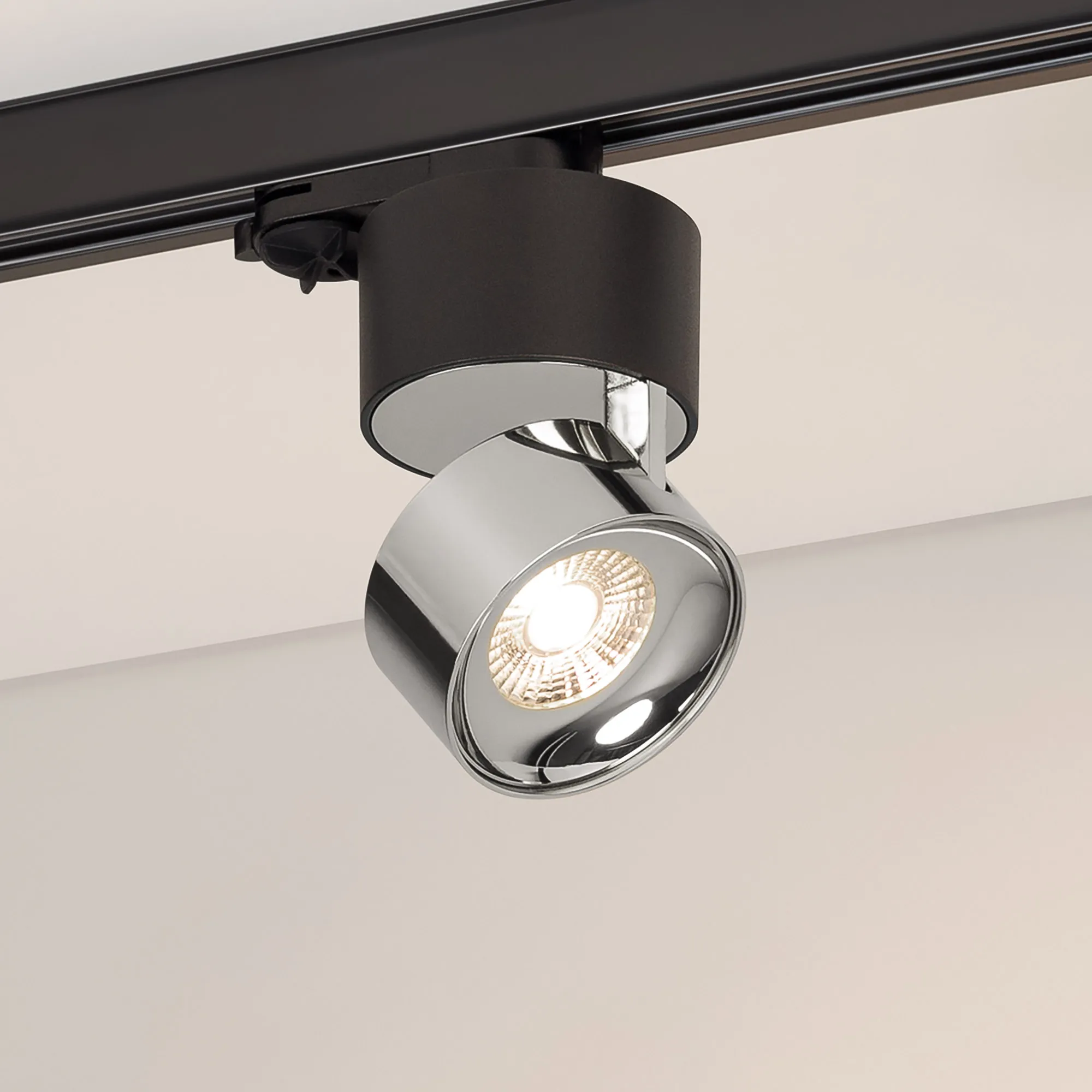 Светильник SP-PLURIO-TRACK-4TR-R77-9W Day4000 (BK-CHR, 36 deg, 230V) (Arlight, IP20 Металл, 3 года) - изображение товара