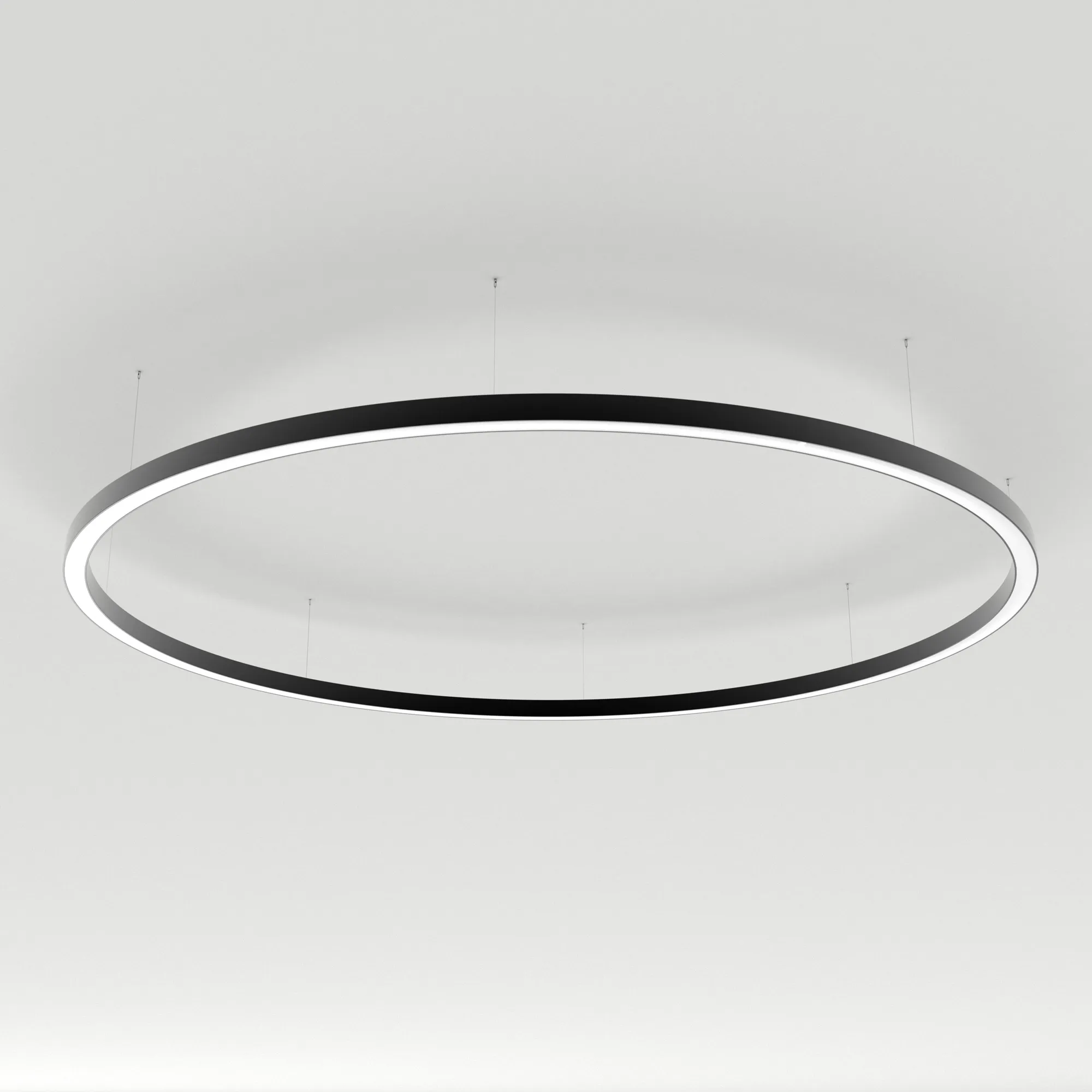 Светильник SP-LINE-HANG-ARC-O3535-D1500-124W Day4000 (BLACK, 230V) (Arlight, Металл)