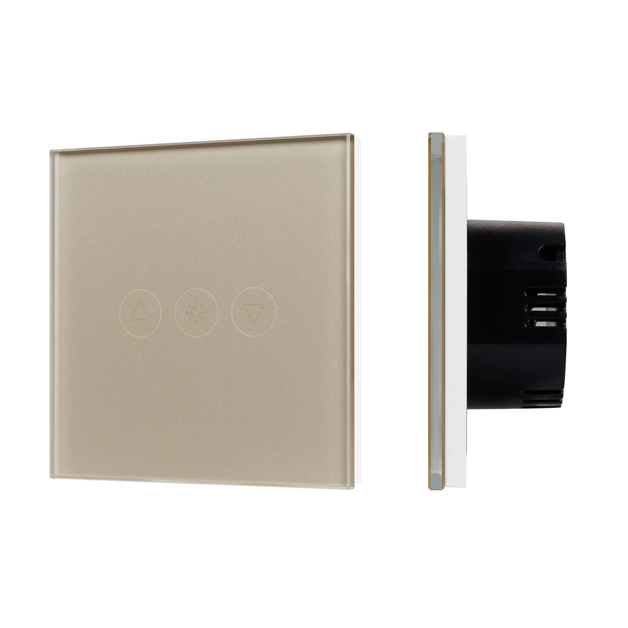 Светорегулятор сенсорный с Zigbee управлением SWT-OMALI-SD3-ZB-GD (250V, 500W) (Arlight, Стекло) - изображение товара