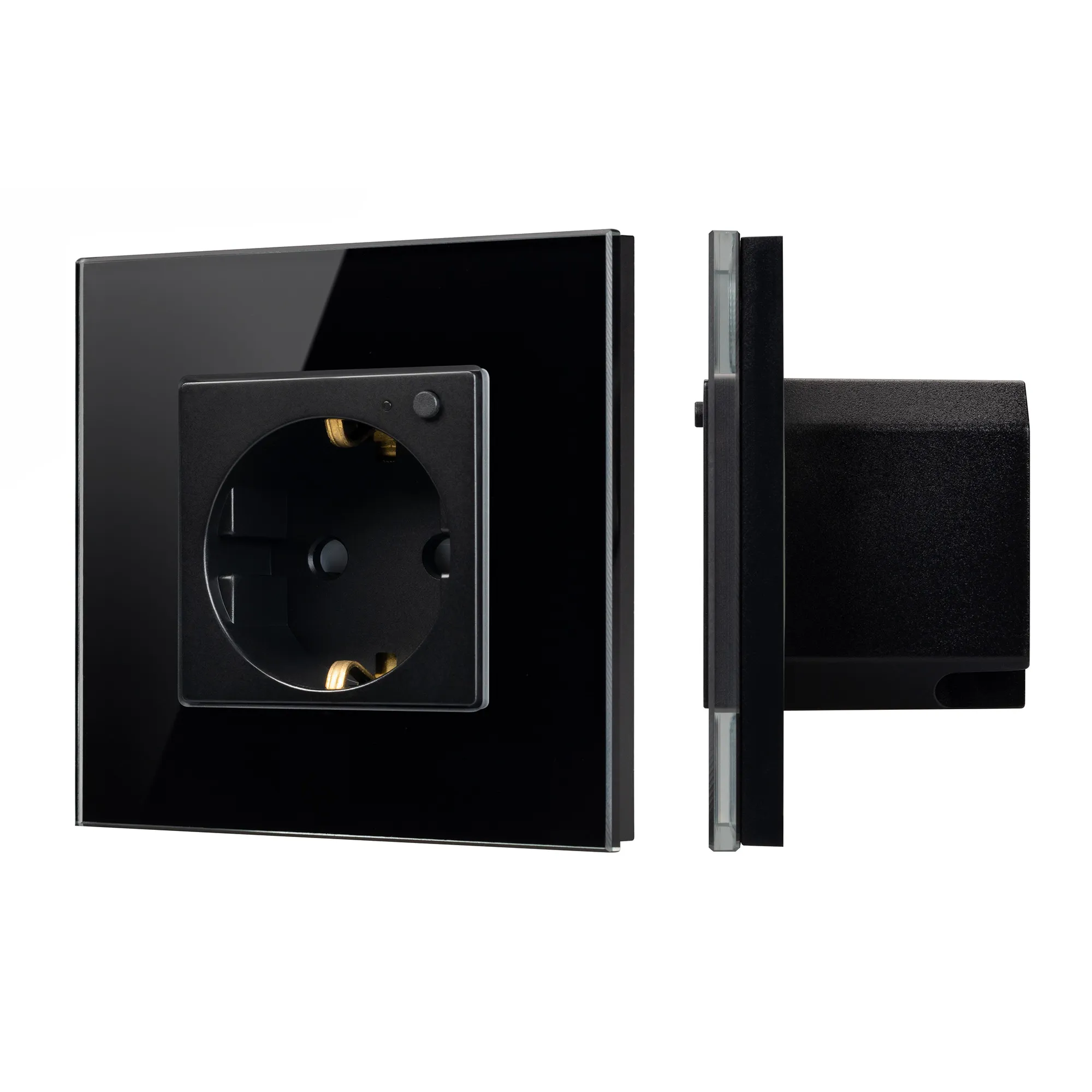 Розетка электрическая с Zigbee управлением SCT-OMALI-EUZB1-PL-BK (240V, 16A, Zigbee) (Arlight, -) - изображение товара