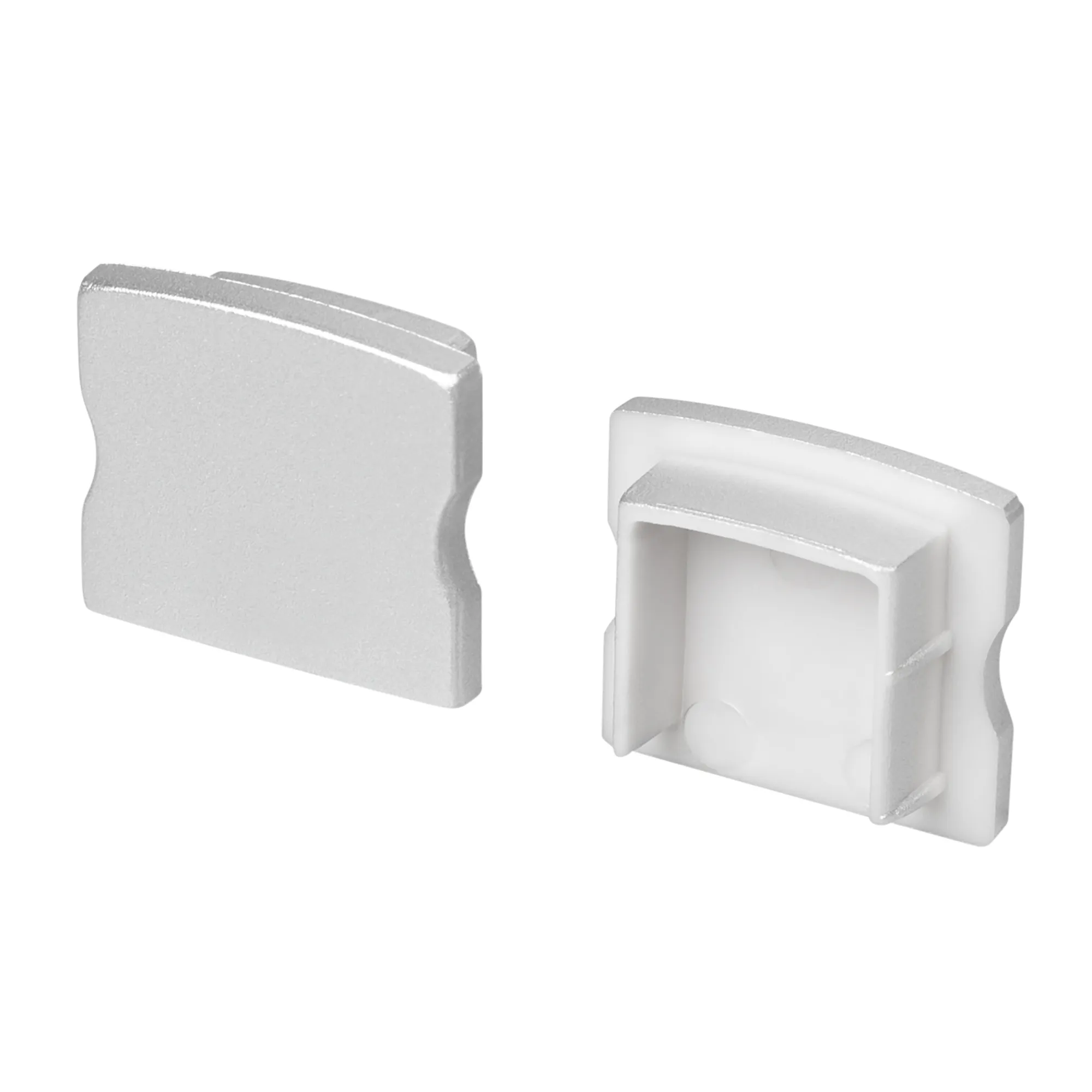 Заглушка LINE-1715 SILVER глухая (Arlight, Пластик)