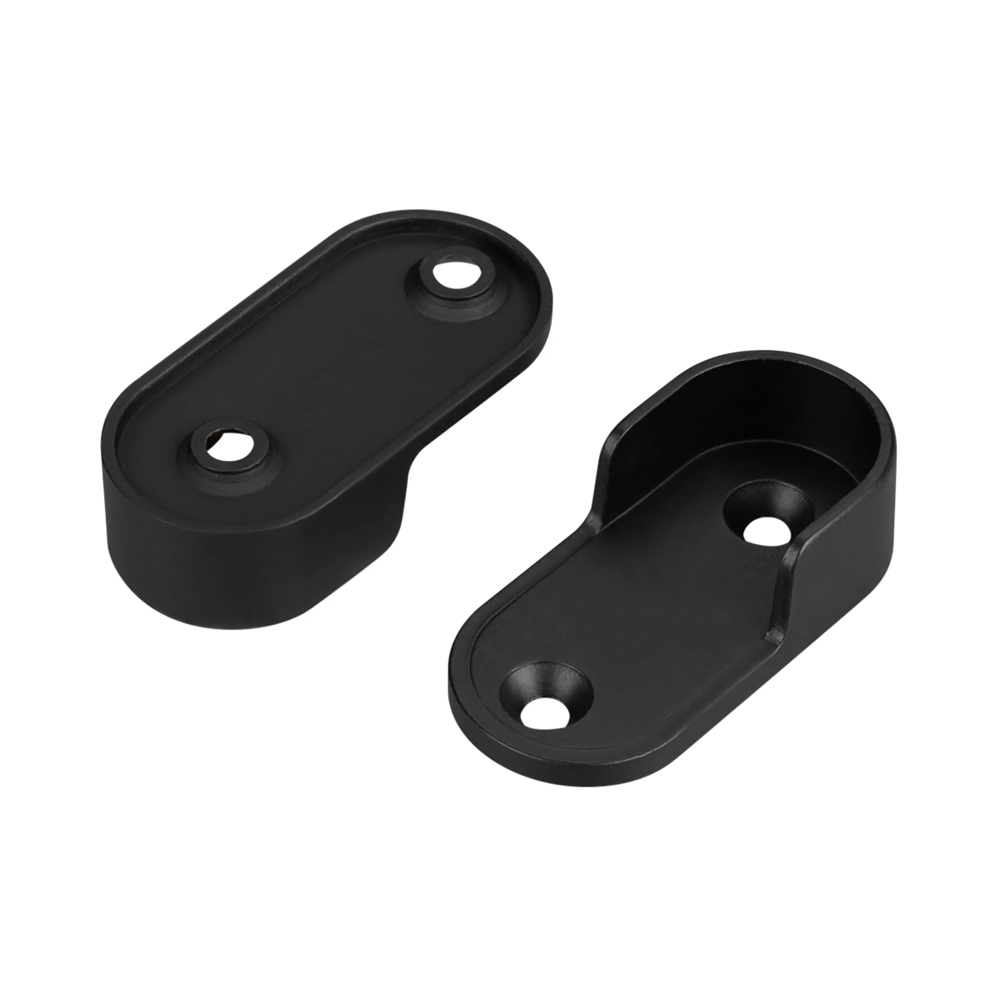 Держатель настенный WARDROBE-1930 BLACK (Arlight, Металл)