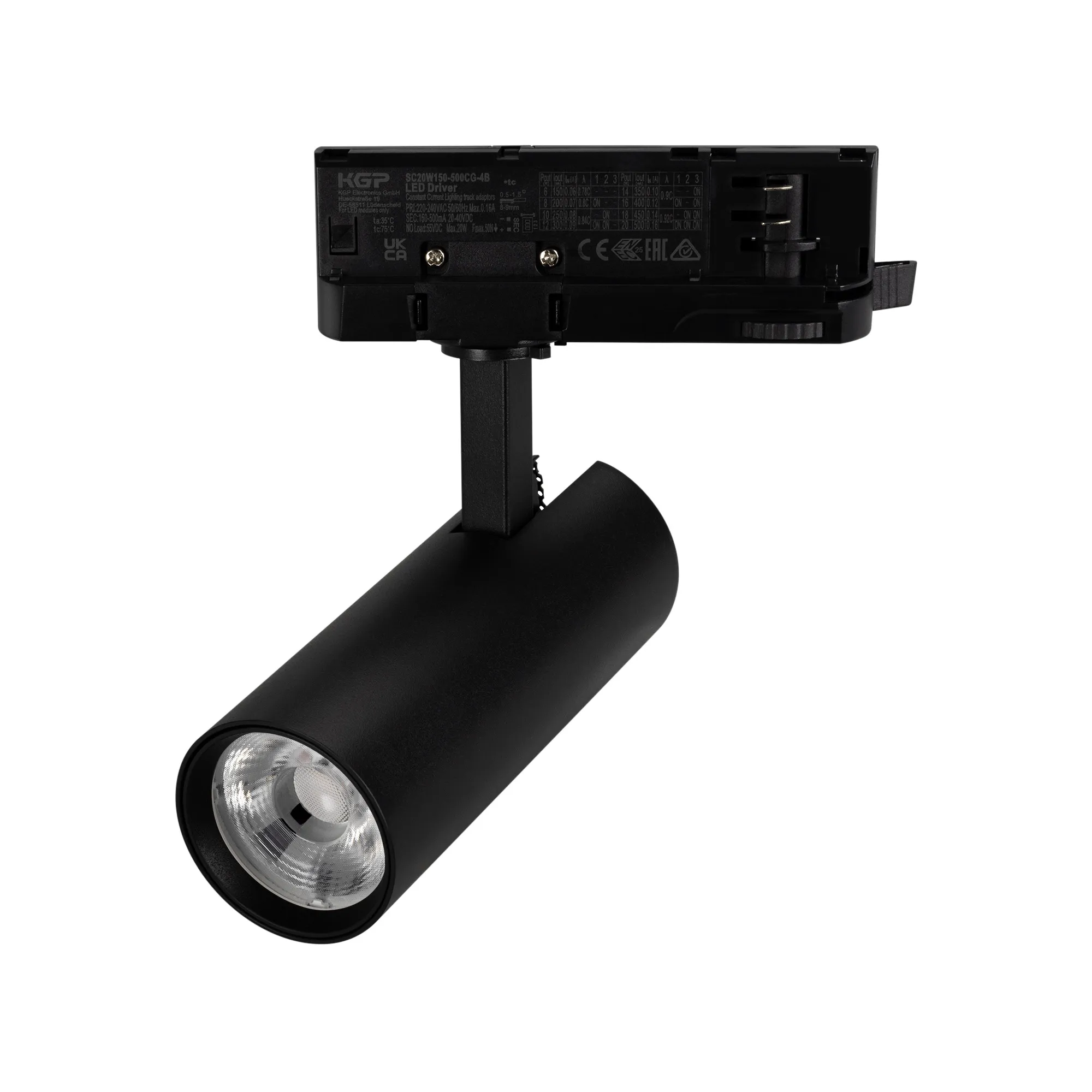 Светильник LGD-GERA-4TR-R55-10W Warm3000 (BK, 36 deg, 230V) (Arlight, IP20 Металл, 5 лет)