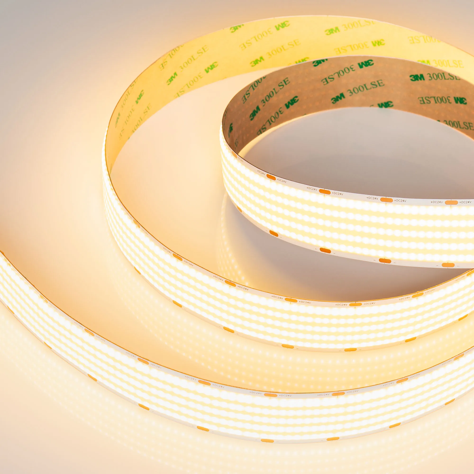 Лента COB-X1600-30mm 24V Warm2700 (40 W/m, IP20, 5m) (Arlight, CRI>90)